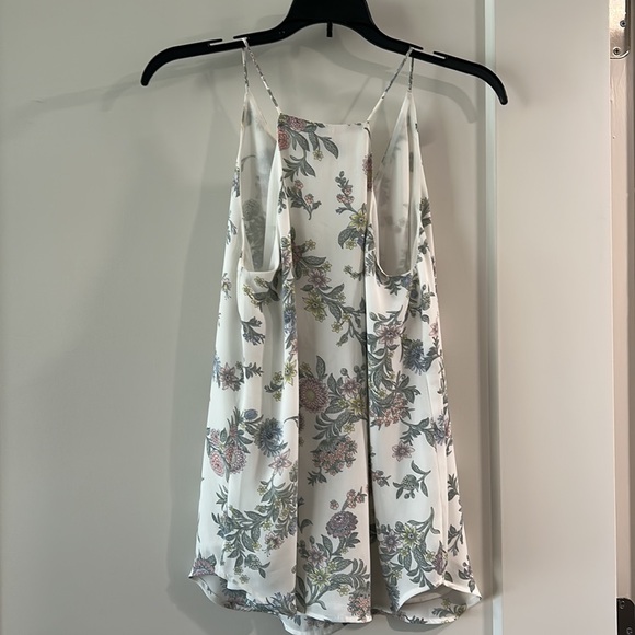 LOFT Racerback Floral Top - Picture 2 of 6